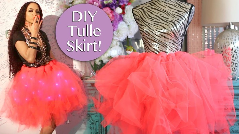 How To Make A Tulle Skirt